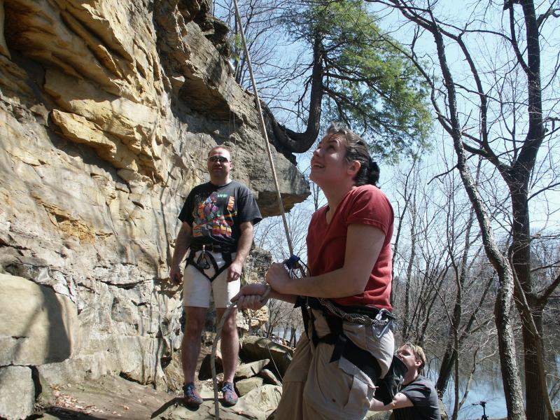 Darrell, Amy (belay), Preston