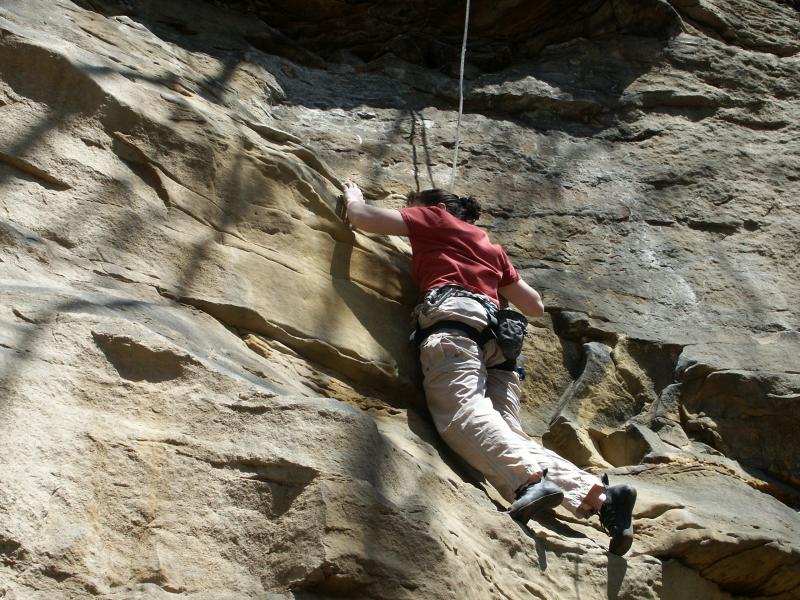 Almost to the top