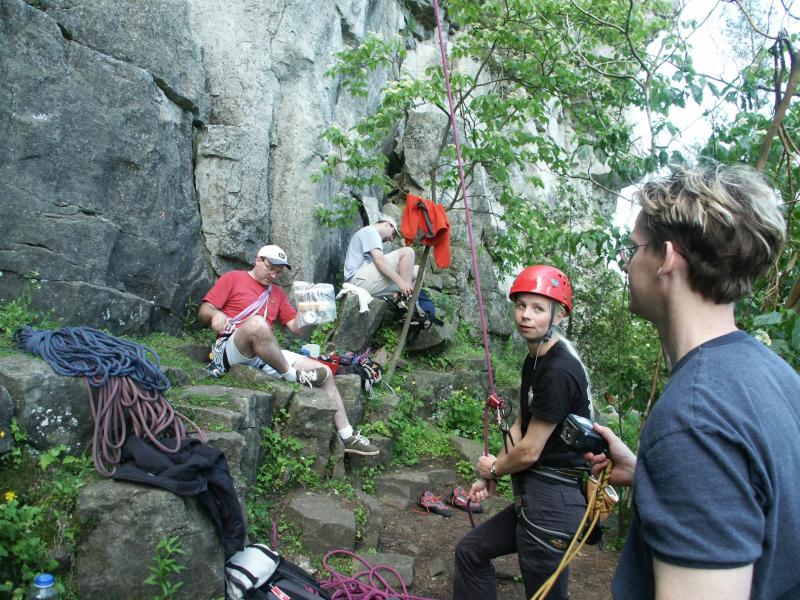 Base of Camel (Darrell, Steve, Katrin and Preston)