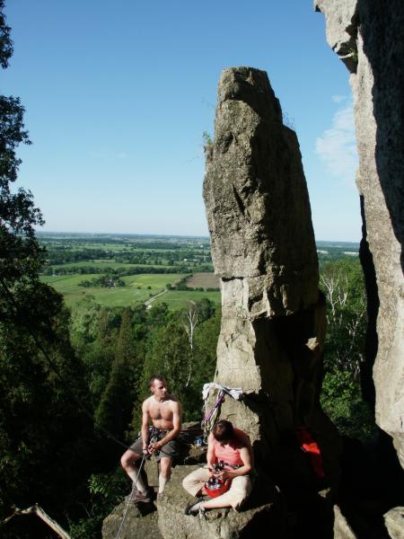 Jacob and Karen on Ivory Tower