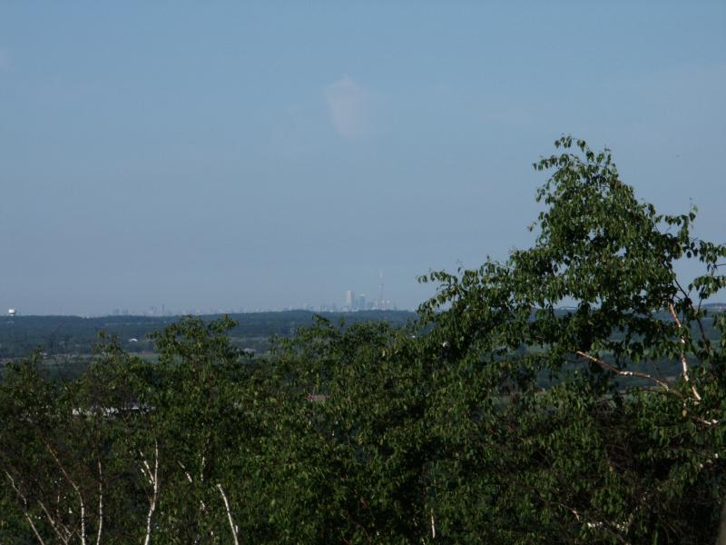 Toronto on the horizon