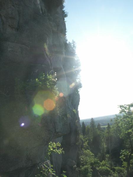 Rockface and Sunshine