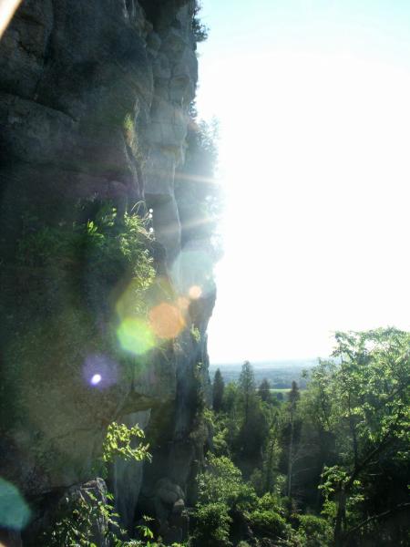 Rockface and Sunshine