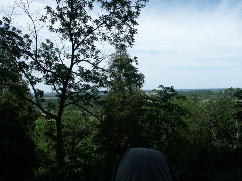 Panorama at base of Dufte