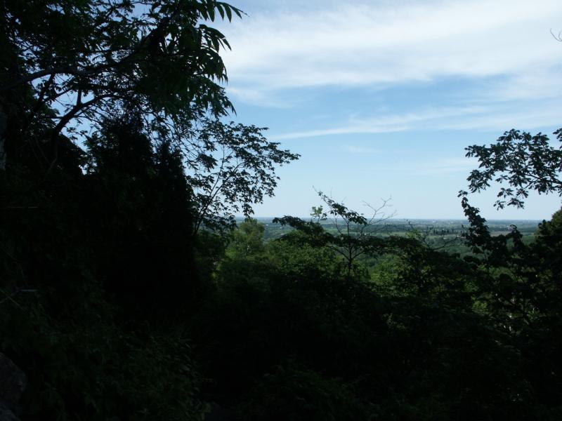 Panorama at base of Dufte