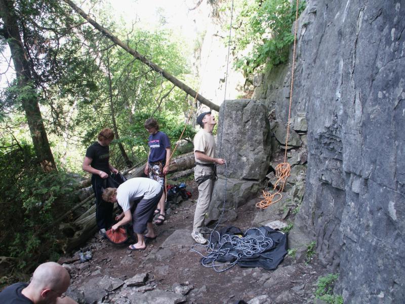 Base of Chas' Route