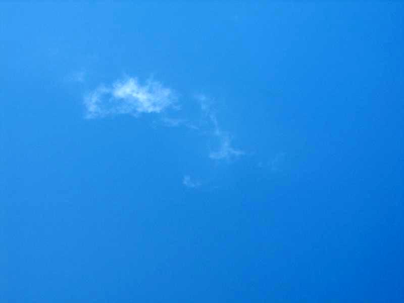 Wispy cloud