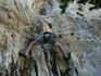 Toro peels onto a 5.10c