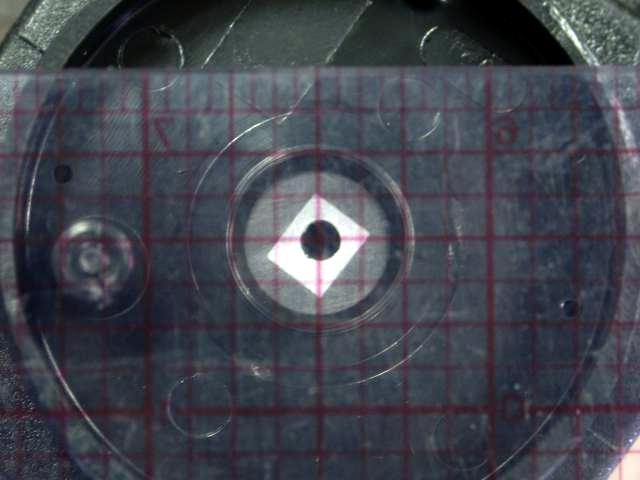 Centered aperture