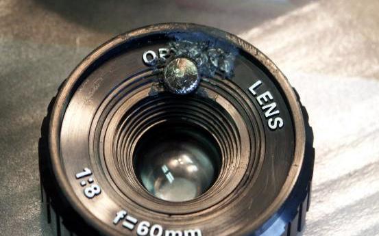 Wide-angle lens stop