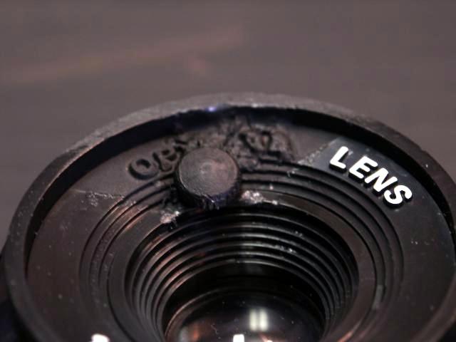 Lens painted
